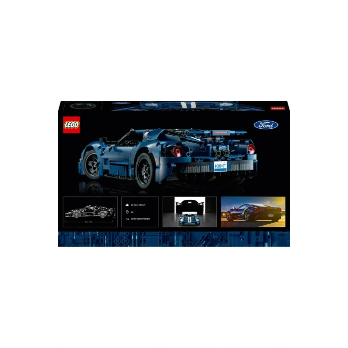® Technic 2022 Ford GT 42154 - Yetişkinler için Yaratıcı Model Yapım Seti (1466P)