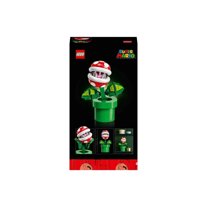 Piranha Plant 71426 Yetişkin Hayranlar için Koleksiyonluk Yaratıcı Model Yapı