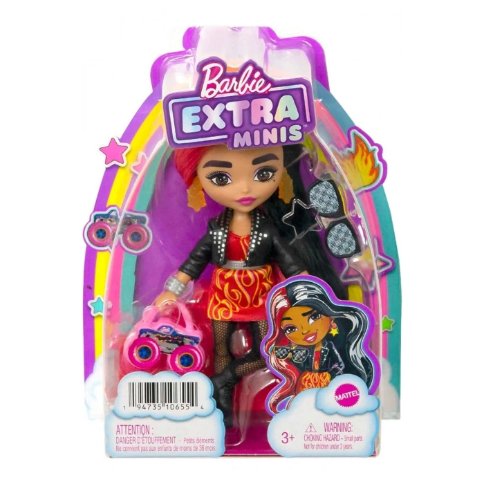 Extra Mini Bebekler Siyah Ceketli Aksesuarlı Oyuncak