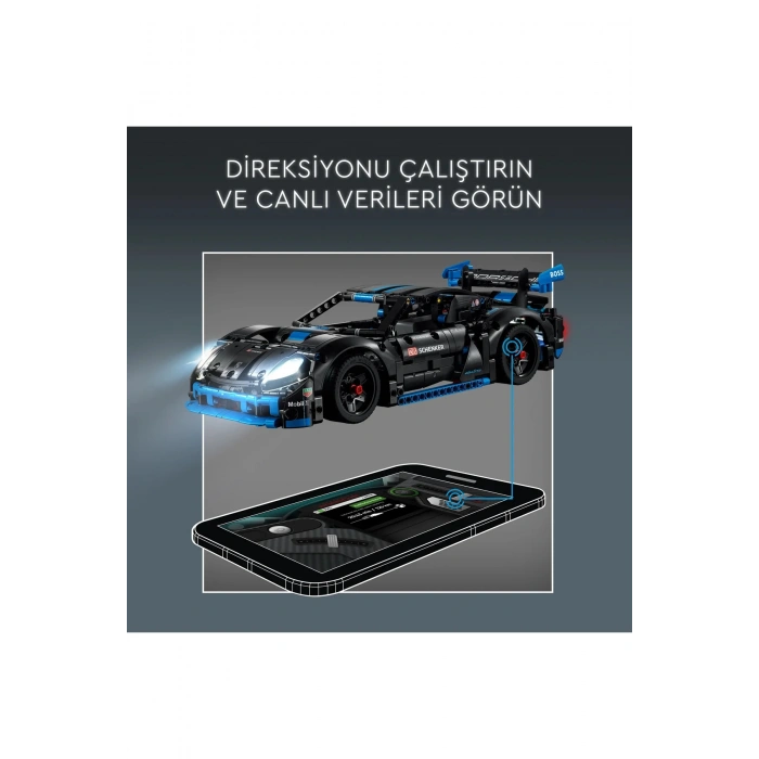 ® Technic Porsche GT4 e-Performance Yarış Arabası 42176 –10+ Çocuklar için Oyuncak Yapım Seti (834P)