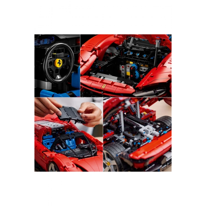 ® Technic Ferrari Daytona SP3 42143 - 18+ Koleksiyonluk Model Yapım Seti (3778Parça)
