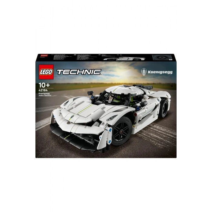 ® Technic Koenigsegg Jesko Absolut Beyaz Hiper Araba 42184 - 10+ Oyuncak Araba Yapım Seti (801P)