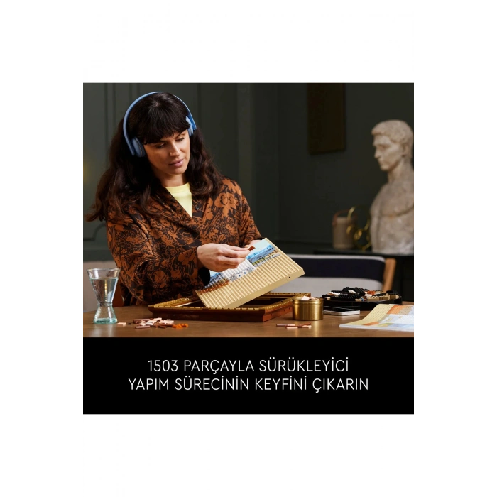 ® Art Mona Lisa 31213 - 18+ Koleksiyonluk ve Dekoratif Kanvas Tablo Yapım Seti (1503 Parça)