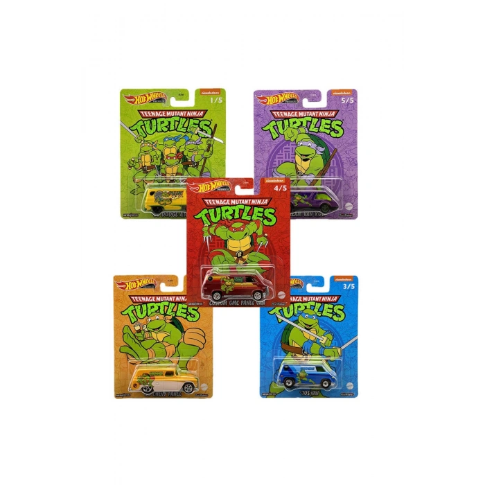 2022 Hotwheels Premium Pop Culture Ninja Turtles Dlb45