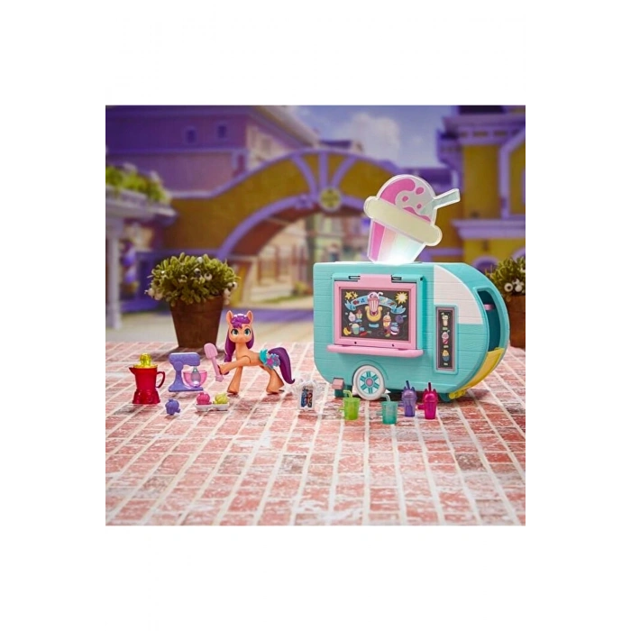 My Little Pony Sunny Starscout Smoothie Arabası F6339 Lisanslı Ürün