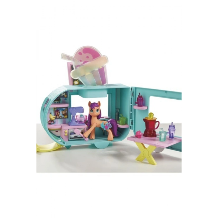My Little Pony Sunny Starscout Smoothie Arabası F6339 Lisanslı Ürün