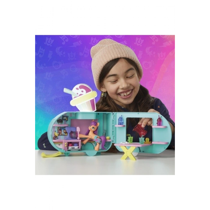 My Little Pony Sunny Starscout Smoothie Arabası F6339 Lisanslı Ürün
