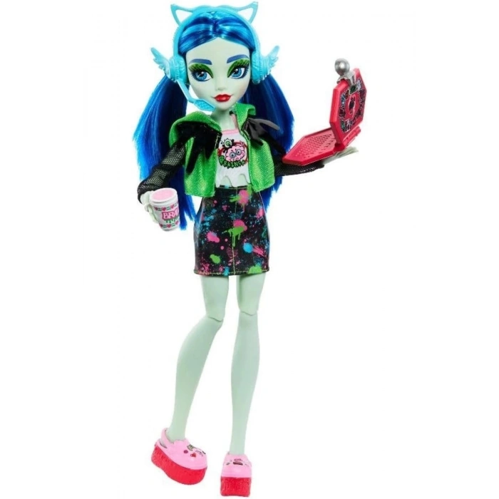 Gizemli Arkadaşlar 3. Seri - Ghoulia Monster High™ bebek HNF81