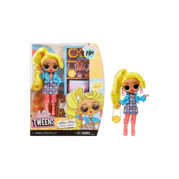 L.O.L. Surprise! Mgae Lol Tweens Seri 5 Hana Groove Bebeği Oyuncak