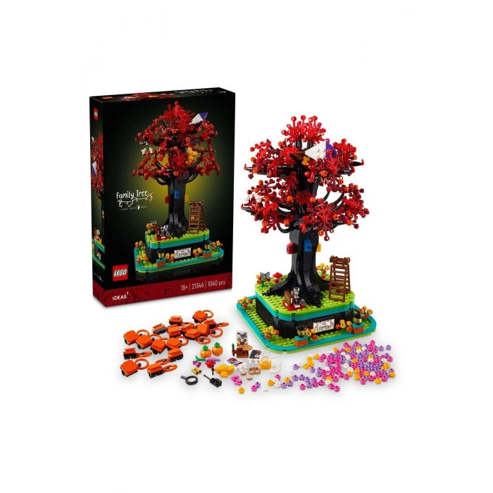 ® Ideas Aile Ağacı, Yetişkinler için Hediye 21346