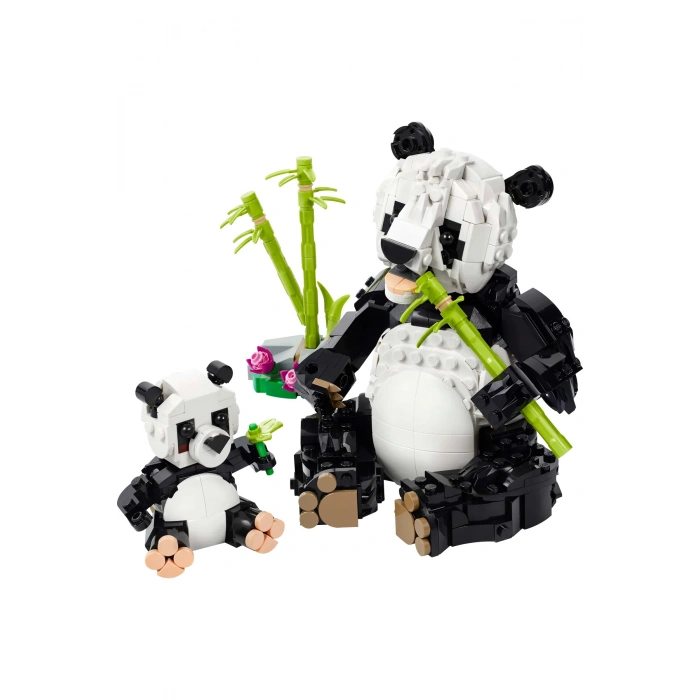 ® Creator 3’ü 1 Arada Vahşi Hayvanlar: Panda Ailesi 31165 - 8+ Yaratıcı Oyuncak Yapım Seti (626P)