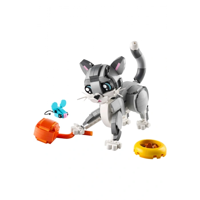 ® Creator 3’ü 1 Arada Oyunbaz Kedi 31163 - 8+ Çocuklar için Yaratıcı Oyuncak Yapım Seti (407P)