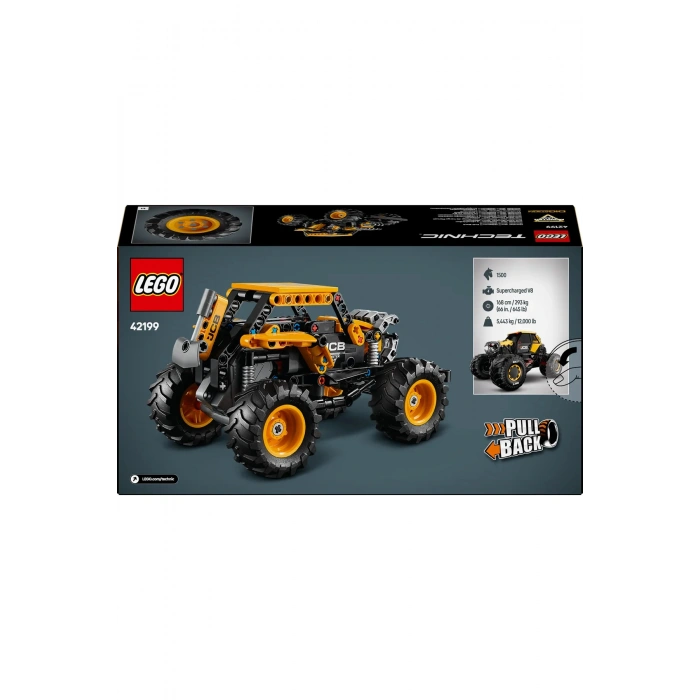 ® Technic Monster Jam™ DIGatron™ Çek-Bırak 42199- 7+ Çocuklara Yaratıcı Oyuncak Yapım Seti (218P)