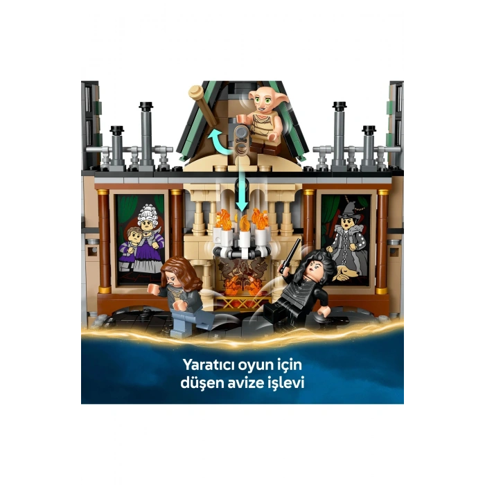 ® Harry Potter™ Malfoy Malikanesi 76453 - 10+ Çocuklar Yaratıcı Oyuncak Yapım Seti (1601P)