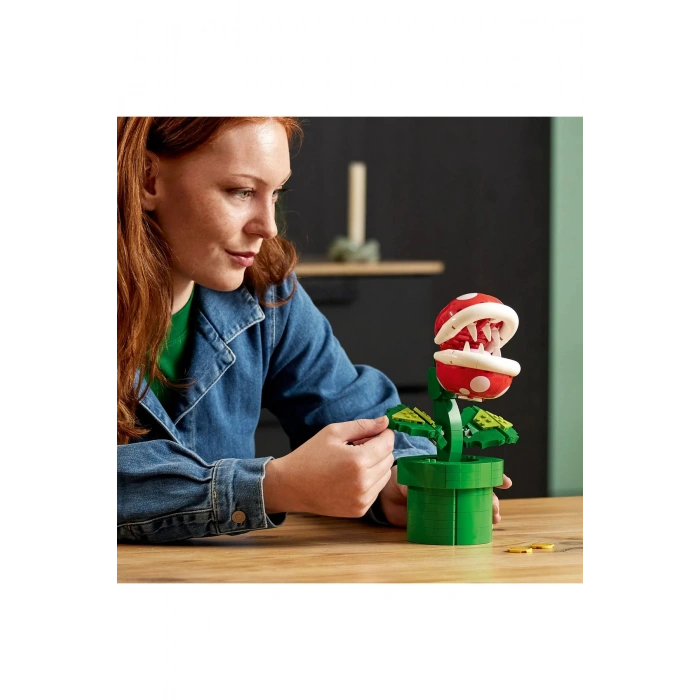 ® Super Mario™PiranhaPlant 71426 - Yetişkinler için Yaratıcı Model Yapım Seti (540P)