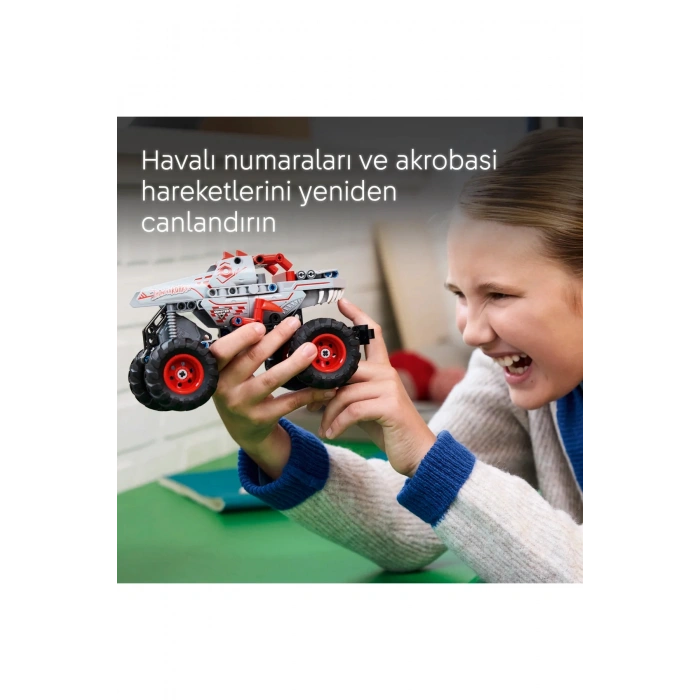 ® Technic Monster Jam™ ThunderROARus™ Çek-Bırak 42200 - 7+ Oyuncak Model Yapım Seti (232Pr)