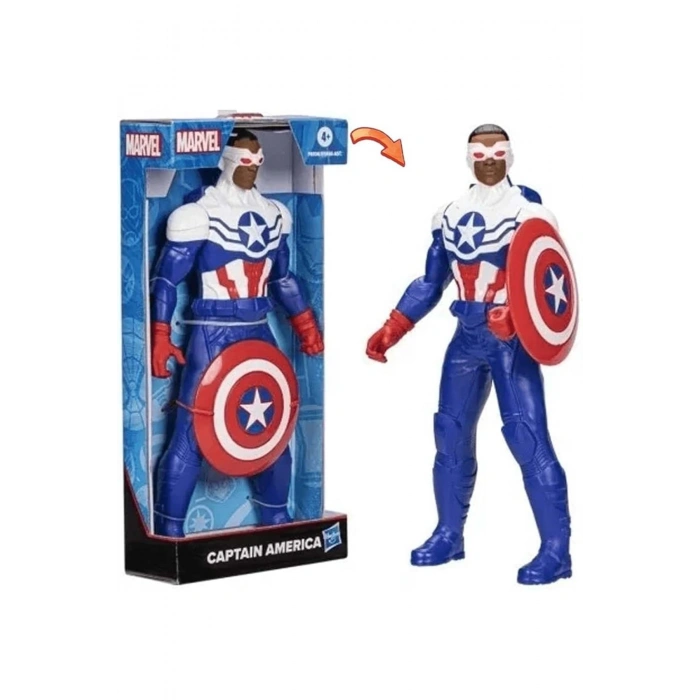 Klasik Dev Figür Captain America F6936