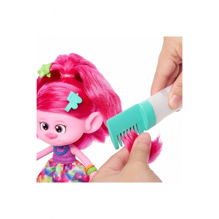 Trolls Band Together Hair-Tastic Queen Poppy HNF25