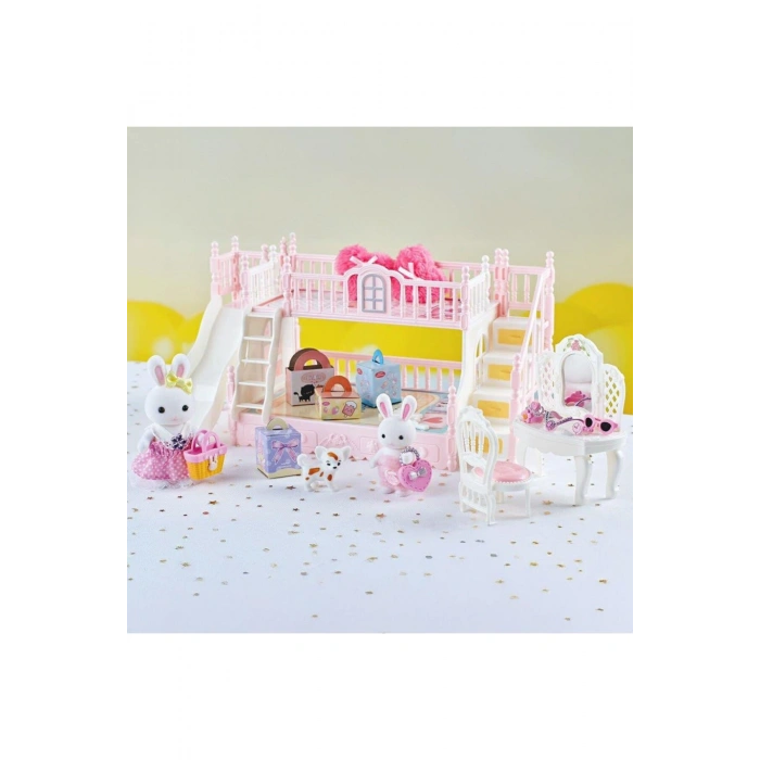 By Dreamy Mini Tavşan Çift Kişilik Yatak Takımı 6638