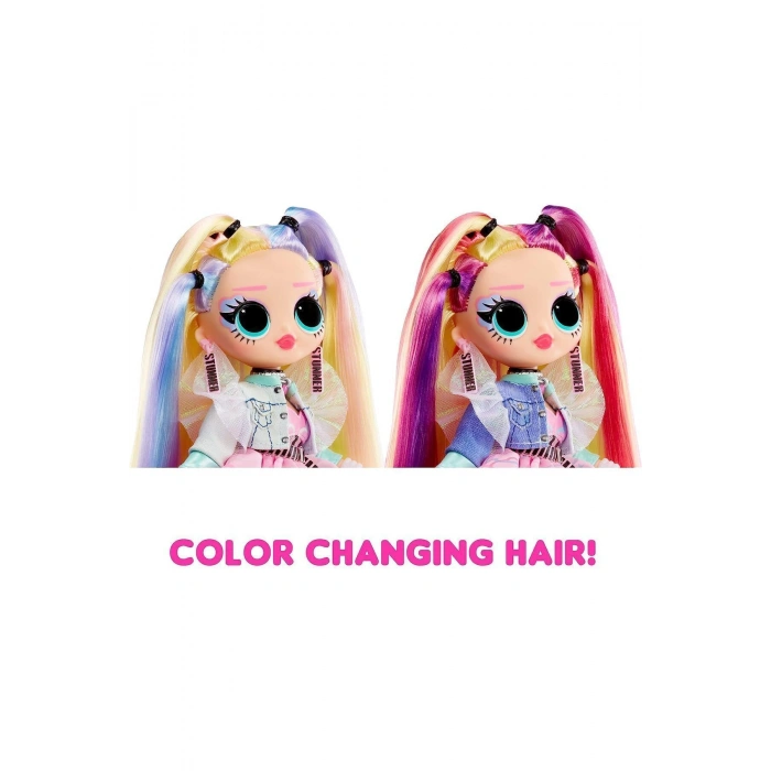 Civciv Oyuncak Lol Sürpriz OMG Sunshine Makeover Renk Değiştiren Stellar Gurl Moda Bebeği