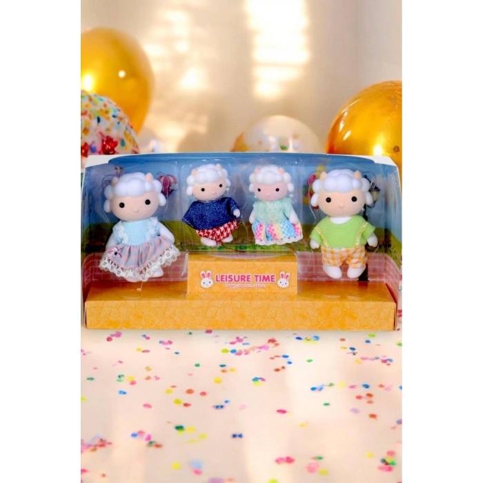 Mini Kuzu Ailesi 4 Lü