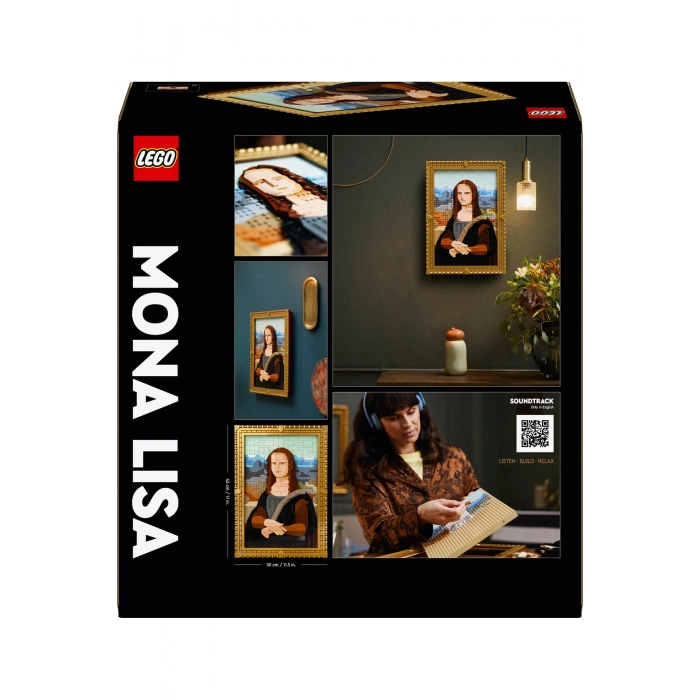 ® Art Mona Lisa 31213 - 18+ Koleksiyonluk ve Dekoratif Kanvas Tablo Yapım Seti (1503 Parça)