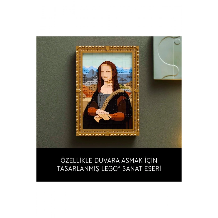® Art Mona Lisa 31213 - 18+ Koleksiyonluk ve Dekoratif Kanvas Tablo Yapım Seti (1503 Parça)