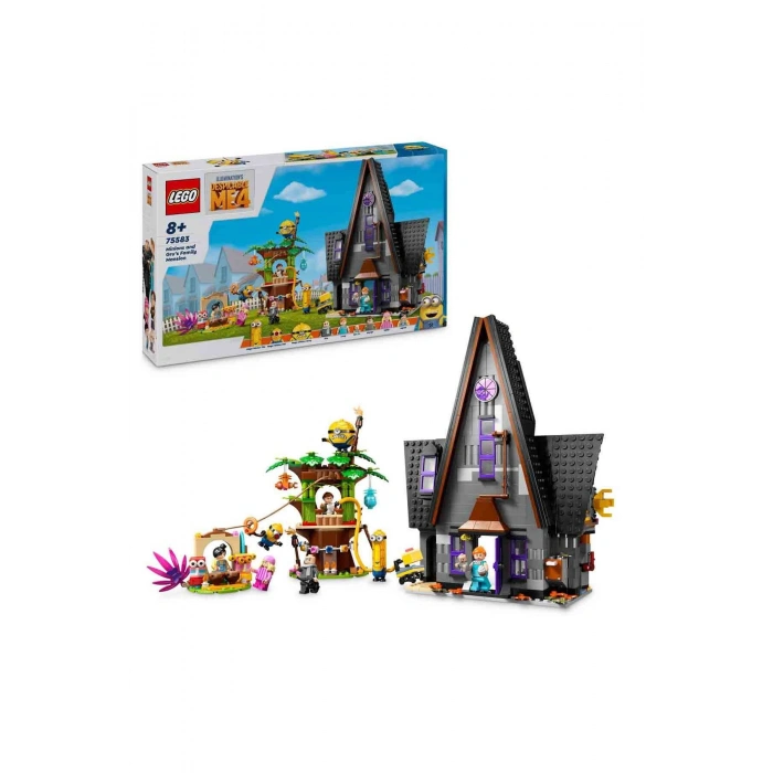 Despicable Me 4 Minyonlar ve Grunun Aile Köşkü 75583 – 8 Yaş ve Üzeri Çocuklar İçin