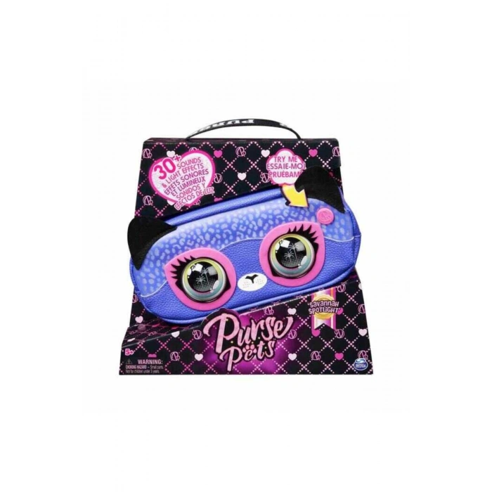 Purse Pets Savannah Spotlight Işıklı Çanta Çita 6066544