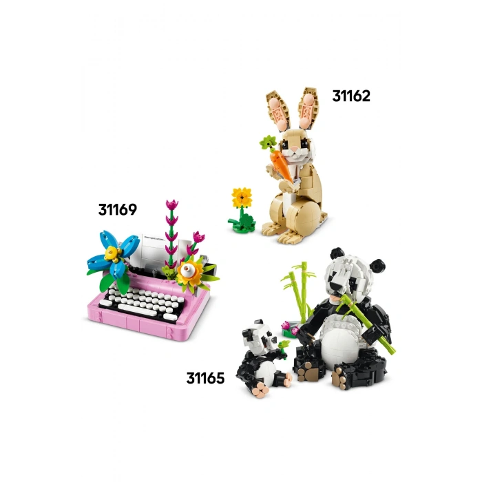 ® Creator 3’ü 1 Arada Oyunbaz Kedi 31163 - 8+ Çocuklar için Yaratıcı Oyuncak Yapım Seti (407P)