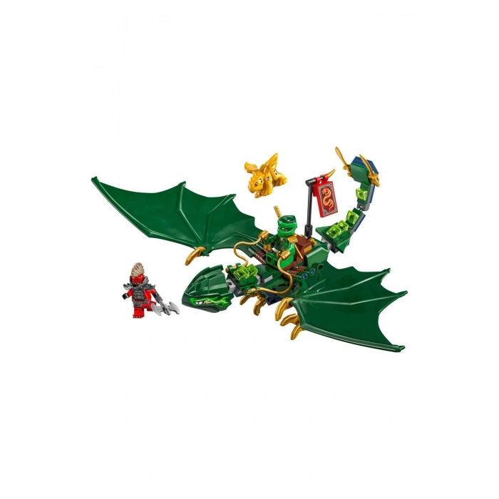 ® NINJAGO® Lloyd’un Yeşil Orman Ejderhası 71829 - 6+ Çocuklar için Yaratıcı Oyuncak Yapım Seti(128P)