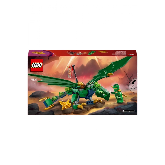 ® NINJAGO® Lloyd’un Yeşil Orman Ejderhası 71829 - 6+ Çocuklar için Yaratıcı Oyuncak Yapım Seti(128P)