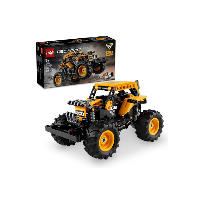 ® Technic Monster Jam™ DIGatron™ Çek-Bırak 42199- 7+ Çocuklara Yaratıcı Oyuncak Yapım Seti (218P)