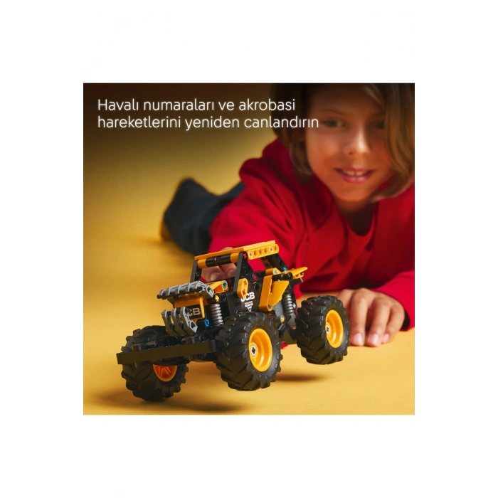 ® Technic Monster Jam™ DIGatron™ Çek-Bırak 42199- 7+ Çocuklara Yaratıcı Oyuncak Yapım Seti (218P)