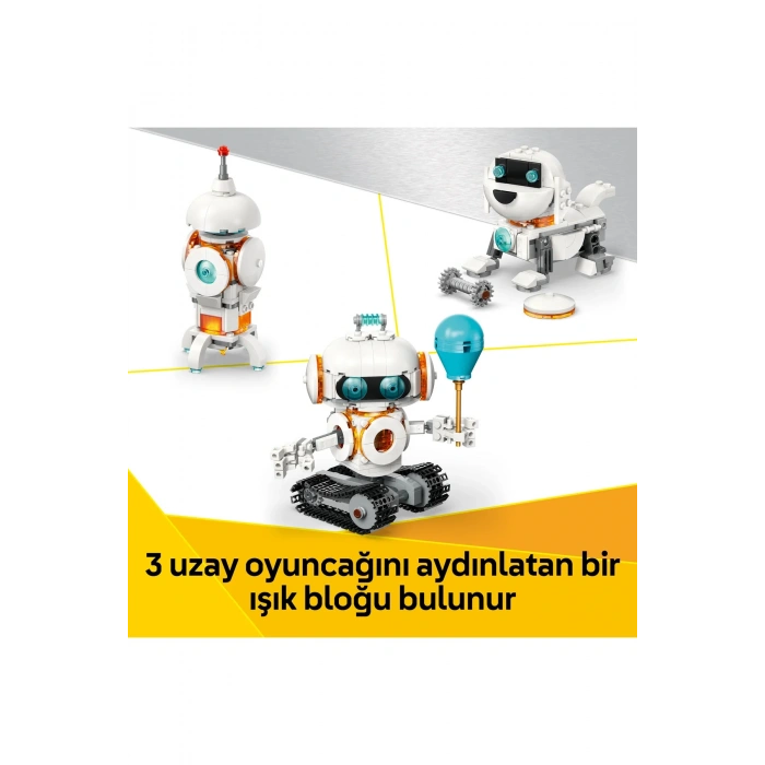 ® Creator 3’ü 1 Arada Uzay Robotu 31164 - 8+ Çocuklar için Yaratıcı Oyuncak Yapım Seti (281P)