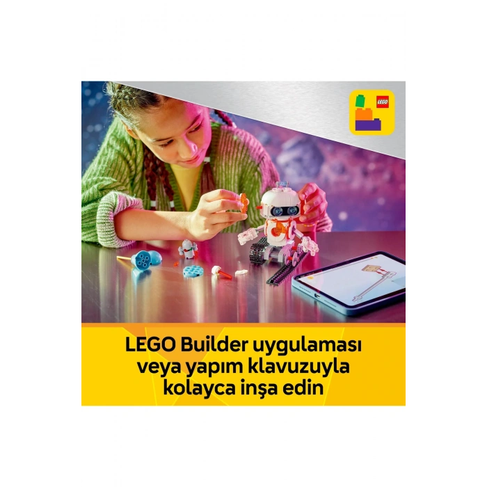 ® Creator 3’ü 1 Arada Uzay Robotu 31164 - 8+ Çocuklar için Yaratıcı Oyuncak Yapım Seti (281P)