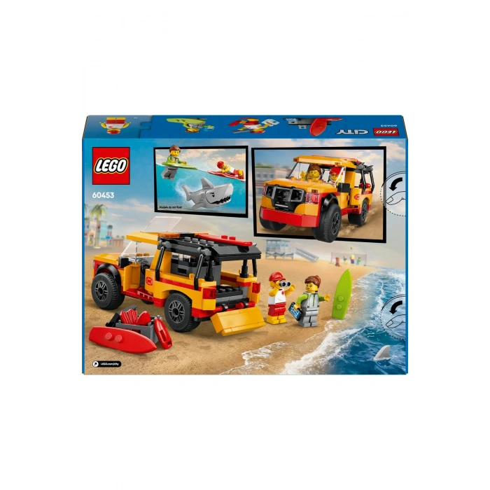 ® City Cankurtaran Kamyoneti 60453 - 6+ Çocuklar için Yaratıcı Oyuncak Yapım Seti (214P)