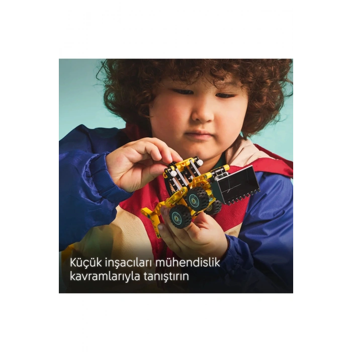 ® Technic Kazıcı Yükleyici 42197 - 7+ Çocuklar için Oyuncak İnşaat Aracı Yapım Seti (104P)