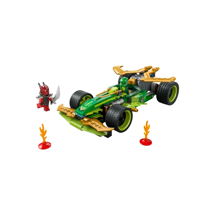 ® NINJAGO® Lloyd’un Çek-Bırak Yarış Arabası 71828 - 7+ Çocuklar için Oyuncak Yapım Seti (181P)