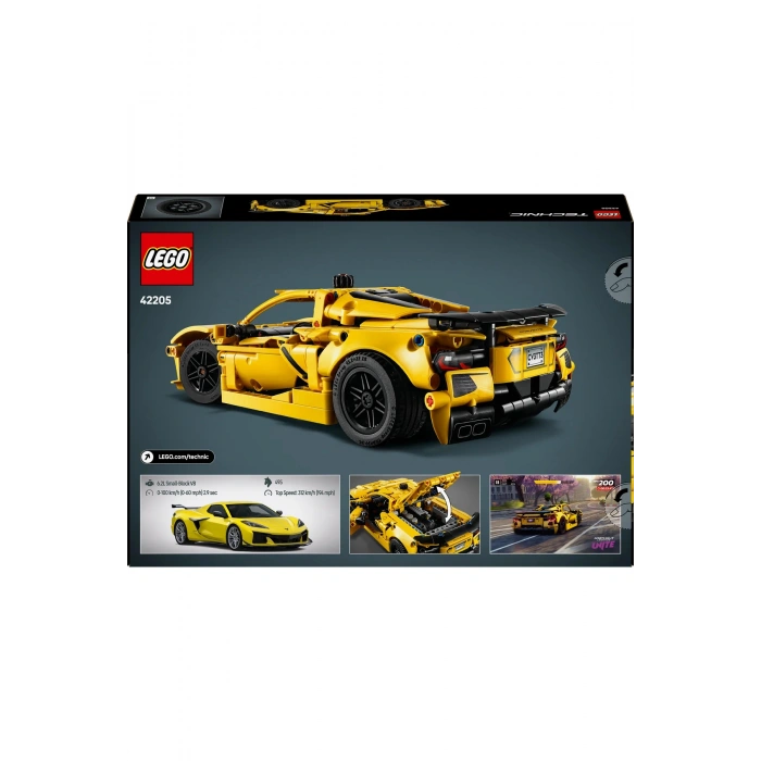 ® Technic Chevrolet Corvette Stingray 42205 - 9+ Çocuklar için Oyuncak Yapım Seti (732P)