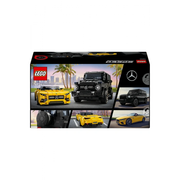 ® Speed Champions Mercedes-AMG G 63 ve Mercedes-AMG SL 63 76924 – 10+ Oyuncak Yapım Seti (808P)