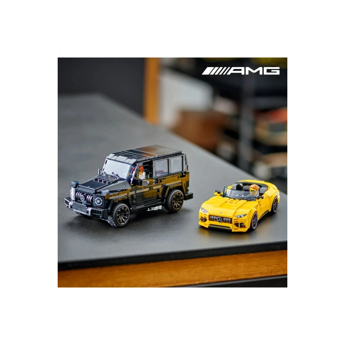 ® Speed Champions Mercedes-AMG G 63 ve Mercedes-AMG SL 63 76924 – 10+ Oyuncak Yapım Seti (808P)