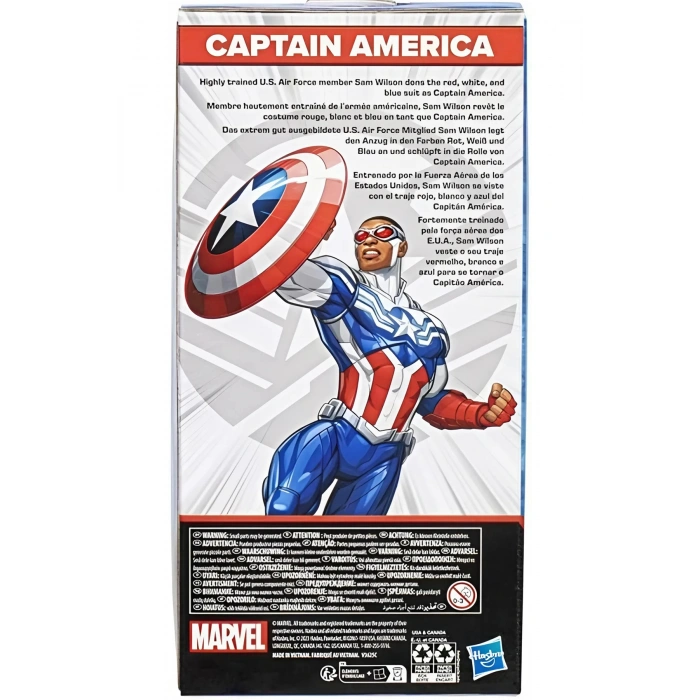 Klasik Dev Figür Captain America F6936