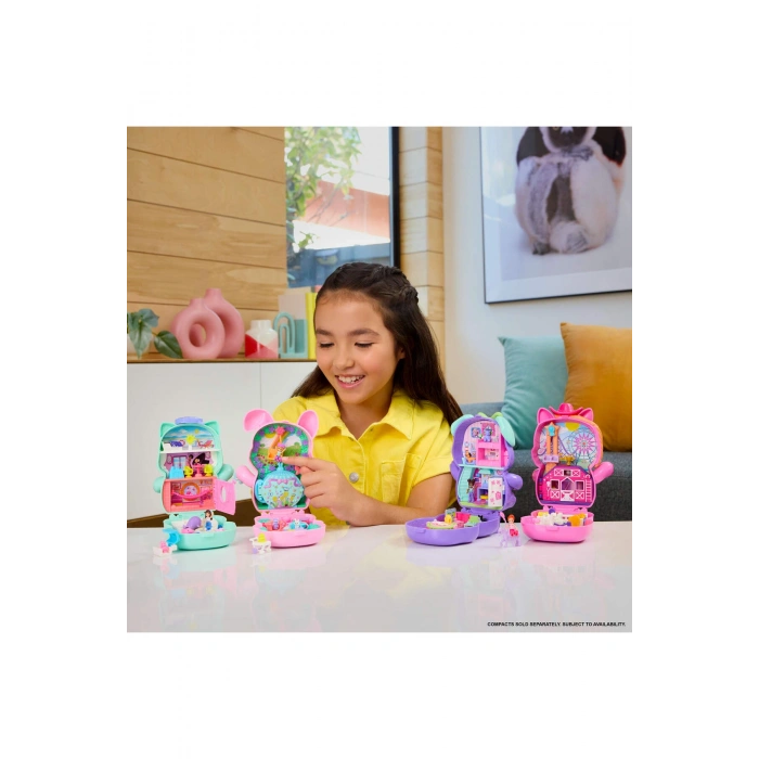 ™ Midilliyle Rodeo Heyecanı Mini Oyun Seti, 1 mikro bebek ve aksesuarları JCR39