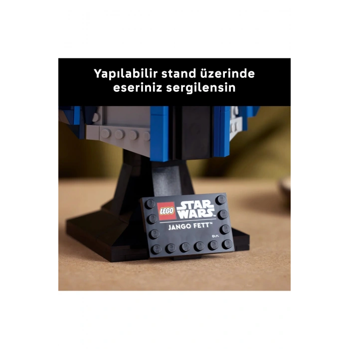 ® Star Wars: Klonların Saldırısı Jango Fett™ Kaskı 75408 - Yetişkinler için Model Yapım Seti (616P)