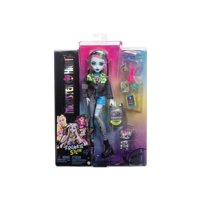 Ana Karakter Bebekler HPD53 - Siyah Ceketli Frankie Stein Hxh73