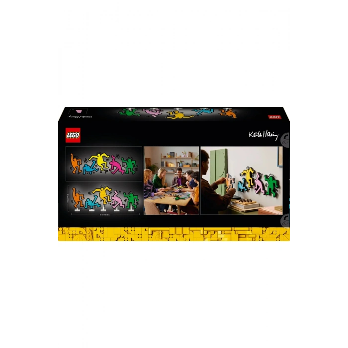 ® Art Keith Haring – Dans Eden Figürler 31216 - Yetişkinler için Yaratıcı Model Yapım Seti (1773P)
