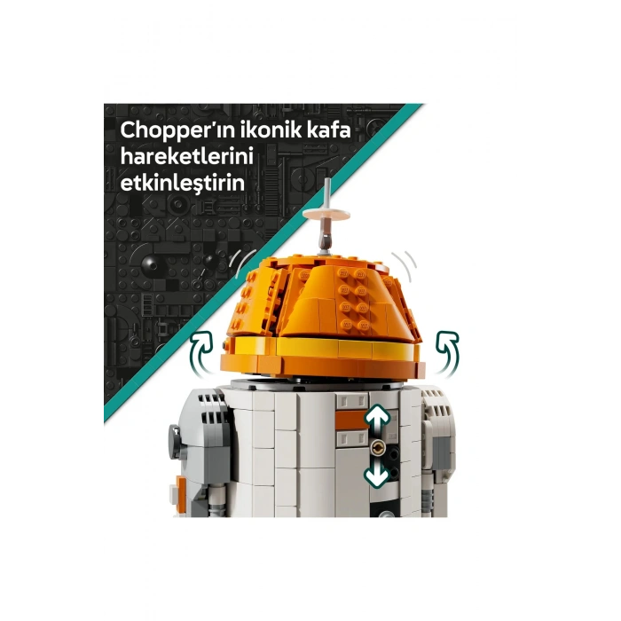® Star Wars: Ahsoka™ Chopper (C1-10P)™ Astromech Droidi 75416 - 10+ Model Yapım Seti (1039P)