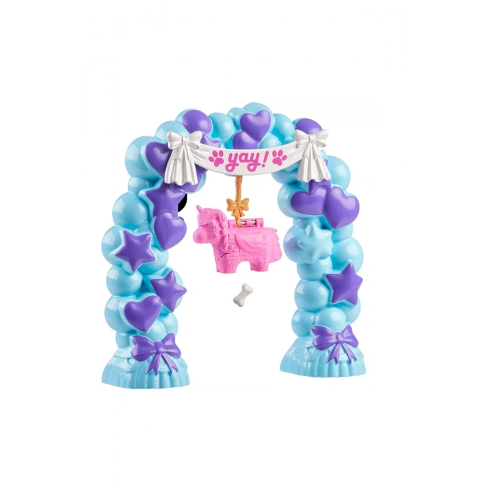 ™ Doğum Günü Partisi Paketi, bebek ve evcil hayvan oyun seti, temalı aksesuarlar JCC33