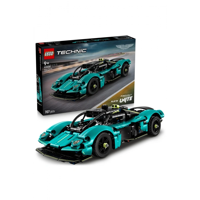 ® Technic Aston Martin Valkyrie 42208 - 9+ Çocuklar için Yaratıcı Oyuncak Araba Yapım Seti (707 P)